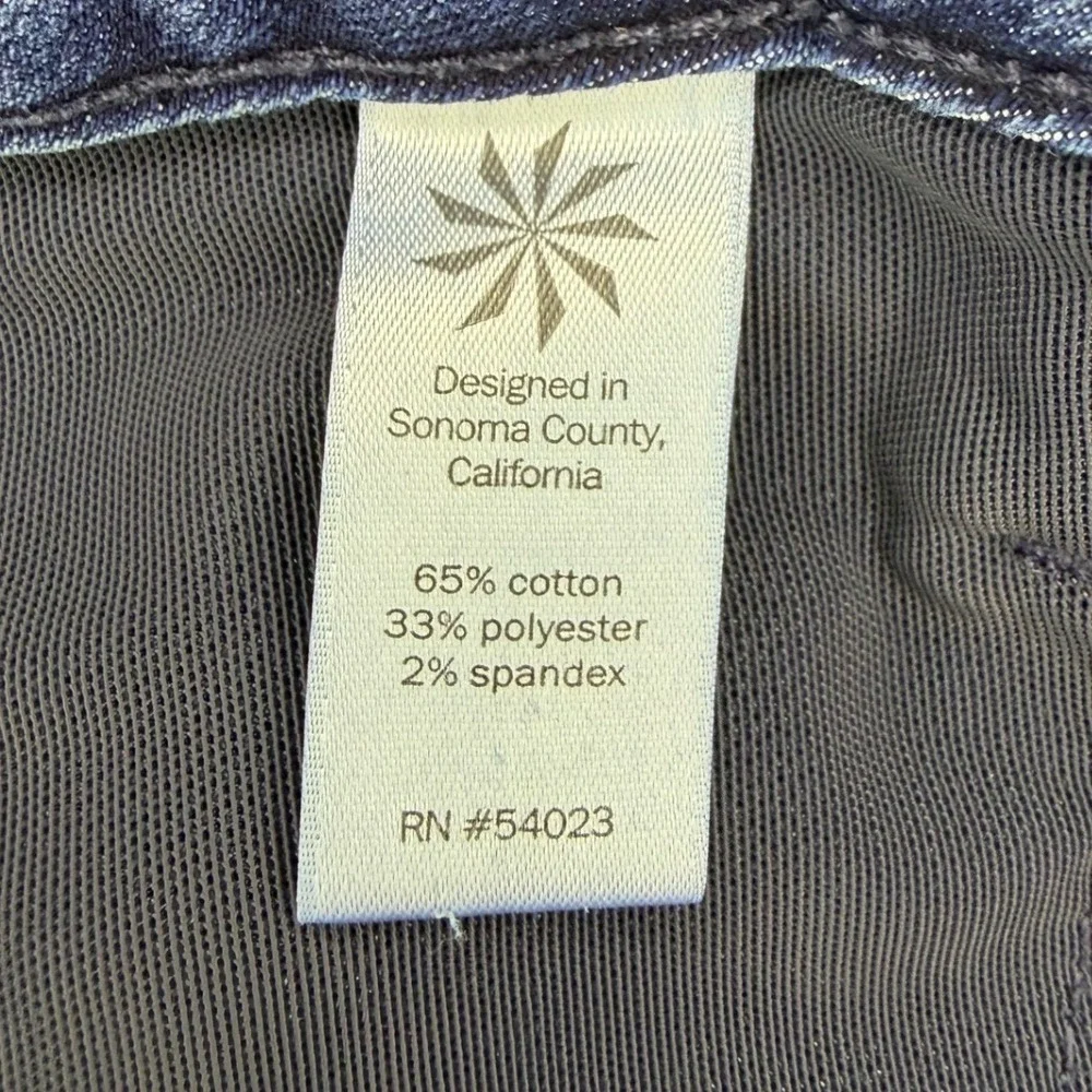 Athleta Sculpt Tight Skinny Jeans Dark Wash Blue Stretch Denim Womens Size 4